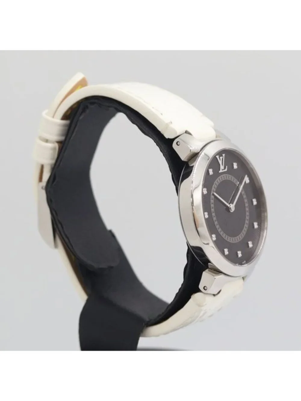 Louis Vuitton Tambour Black Dial Watch